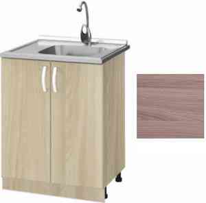 ТУМБА ПОД МОЙКУ 60 Х 45  ШИМО ТЕМНЫЙ