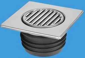 Насадка сливная MRFGC3SNRV-110 металл с обр.клапаном и с функцией "сухой гидроз-р" 90/110 хром Mc'Al