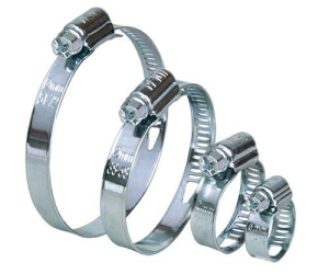 ХОМУТ  ЧЕРВЯЧНЫЙ  оц.    80 Х 100 мм.