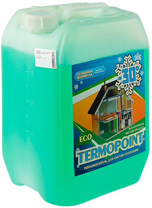 Теплоноситель Termopoint  -30    20 л  ЭКО  (зеленый)   пропиленгликоль (ЧЕСТНЫЙ ЗНАК)