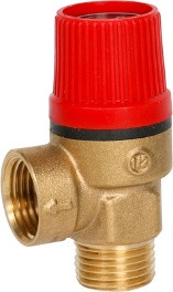 Клапан предохранительный   1/2"  ВР-НР 1.5 бара ZEGOR QS-3071N