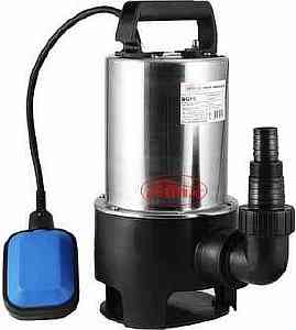 Насос фекальный JEMIX SGPS-1100 / ФНН-266-9,5 (корп. нерж. сталь, 1,1КВт, напор 10 м, 165 л/мин, Dчастиц = 35мм.)