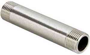 Бочонок удлинительный 1/2"-120 мм нар/нар никель AQUALINK /