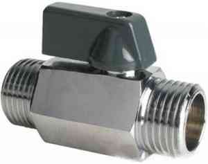 КРАН  шар. "МИНИ"   1/2"  НР-НР ГЛЯНЕЦ AQUALINK /