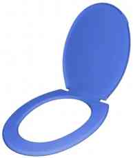 Сиденье для унитаза ИНКОЭР  "Стандарт Н-Сиреневый" 