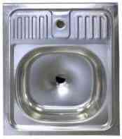 МОЙКА накладная 50*60 (0,4) (выпуск 1 1/2", глуб. чаши 10см, б/сифона) VLADIX  