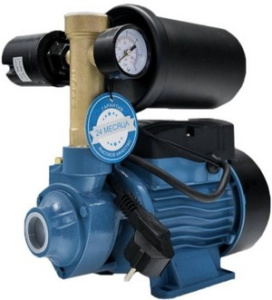 Автоматическая насосная станция вихр. типа ZEGOR, AUAB60-2VT (370 Вт, напор 35м, до 8м, расход 2,7 м3/час, каб. 1 м евро, камера чугун, колесо латунь)