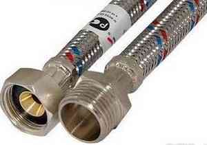 Гибкая подводка AQUALINE гайка – латунь    20 ВН/нар.